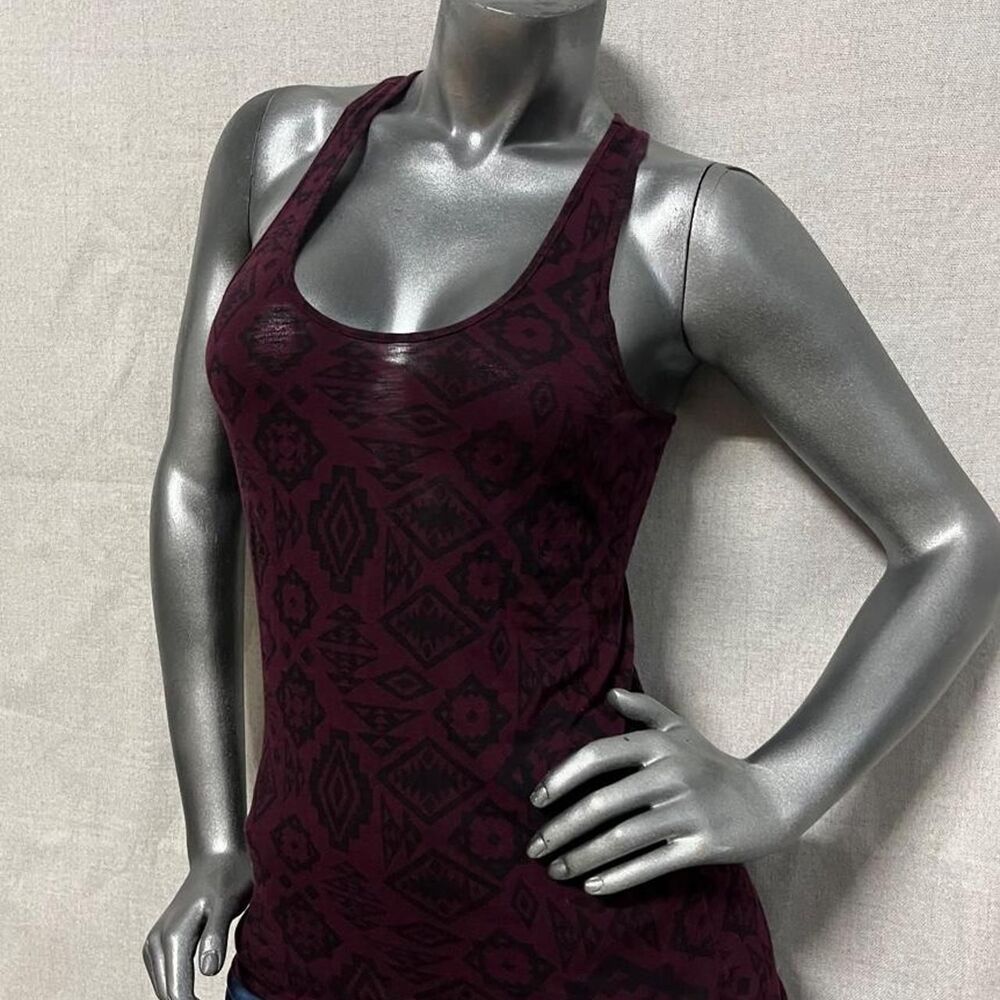 Victoria-s-secret Women's Burgundy and Red Vest